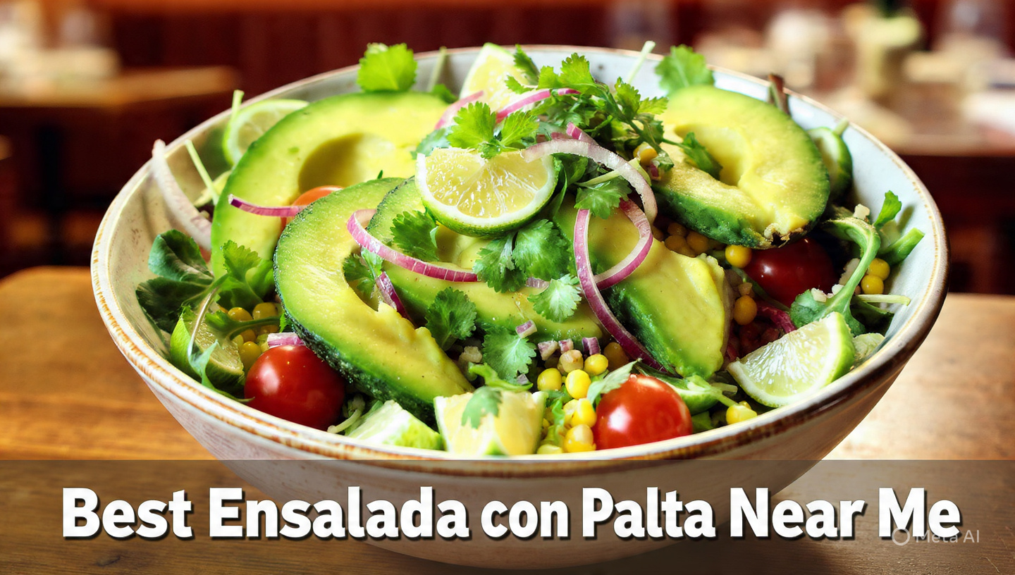 best ensalada con palta near me