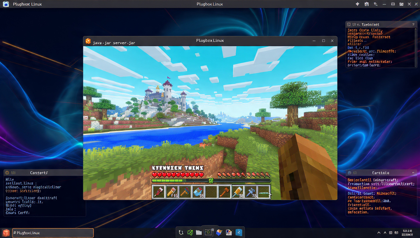 PlugboxLinux Minecraft: Easy Setup for Gaming and Servers