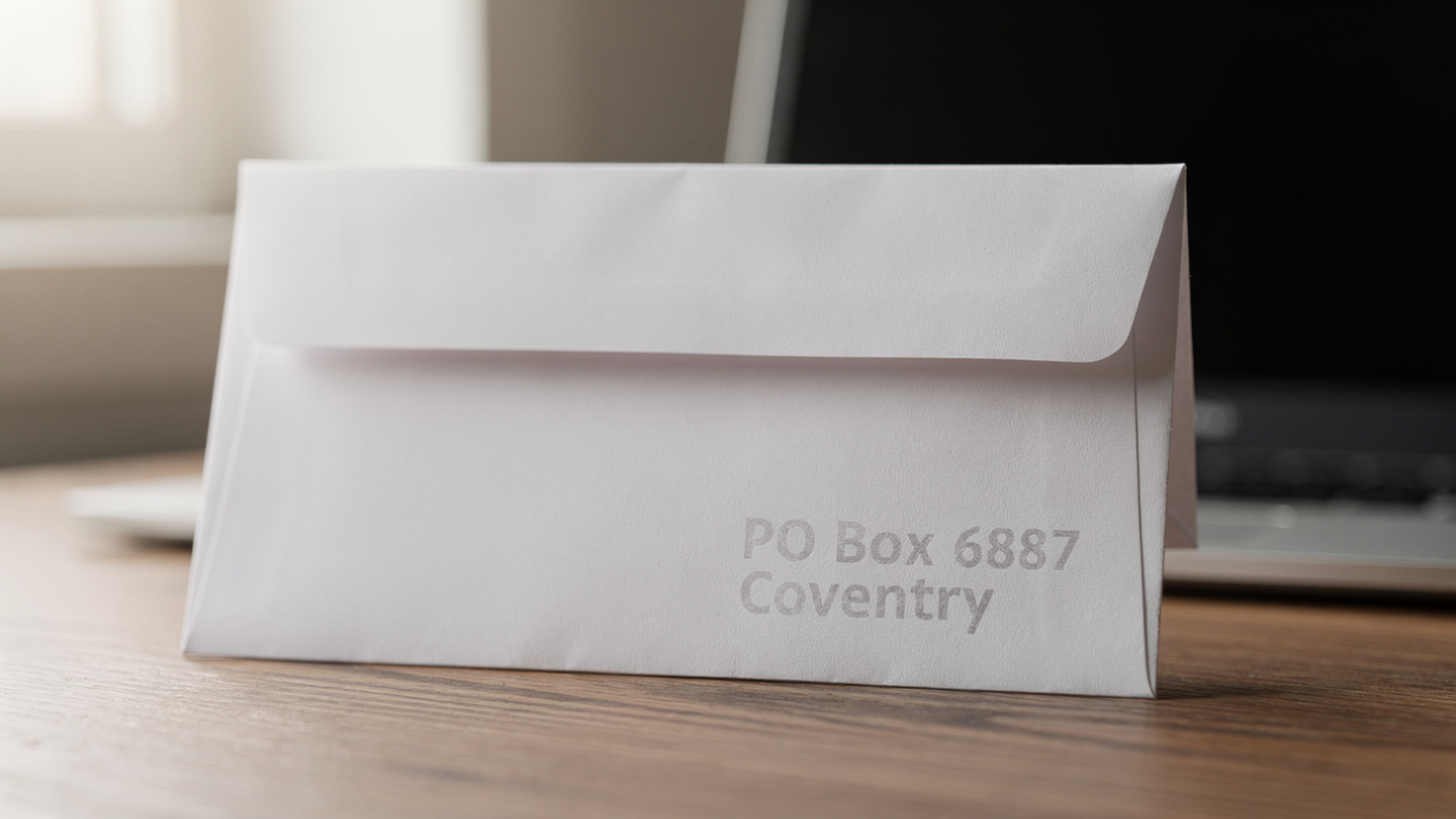PO Box 6887 Coventry